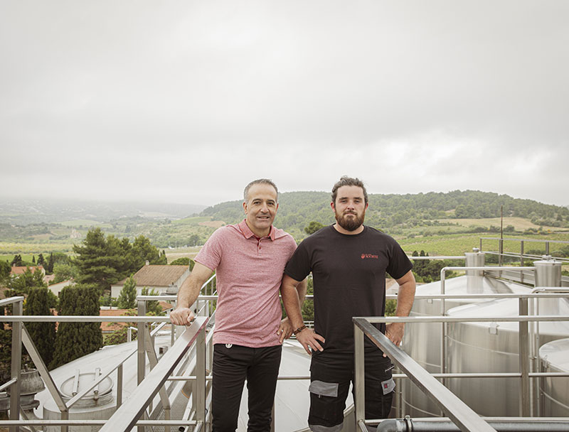 Peyriac de Mer, Portel and Sigean wine-grower's cooperative (Rocbère brand)